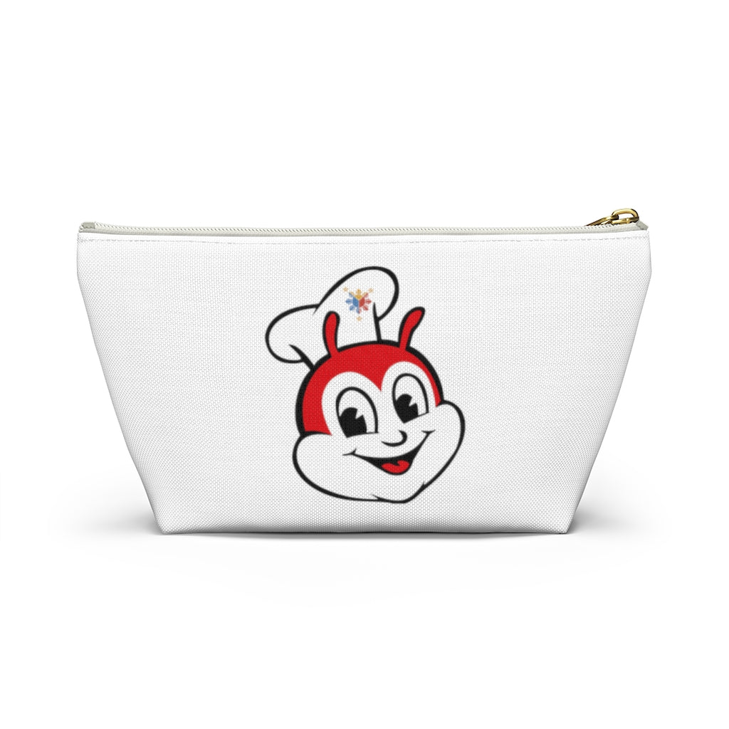 Personalized Philippines Filipino Jollibee Accessory Pouch w T-bottom |Jollibee pencil pen pouch.