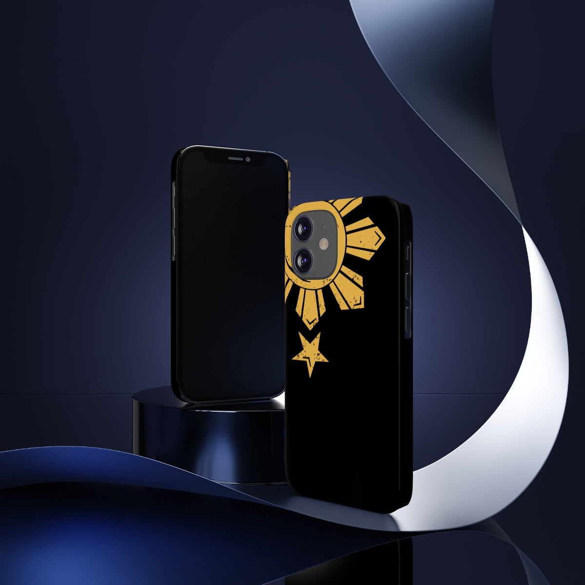 Copy of Philippines Filipino Three Stars and a Sun Barely There Phone Cases | Unique Filipino Iphone case | Filipino gift | Stocking Stuffer