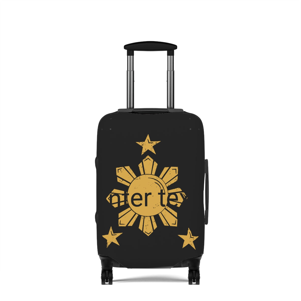 Personalized Accountants Luggage Cover | Suitcase Protector | Crisply Printed , Washable.