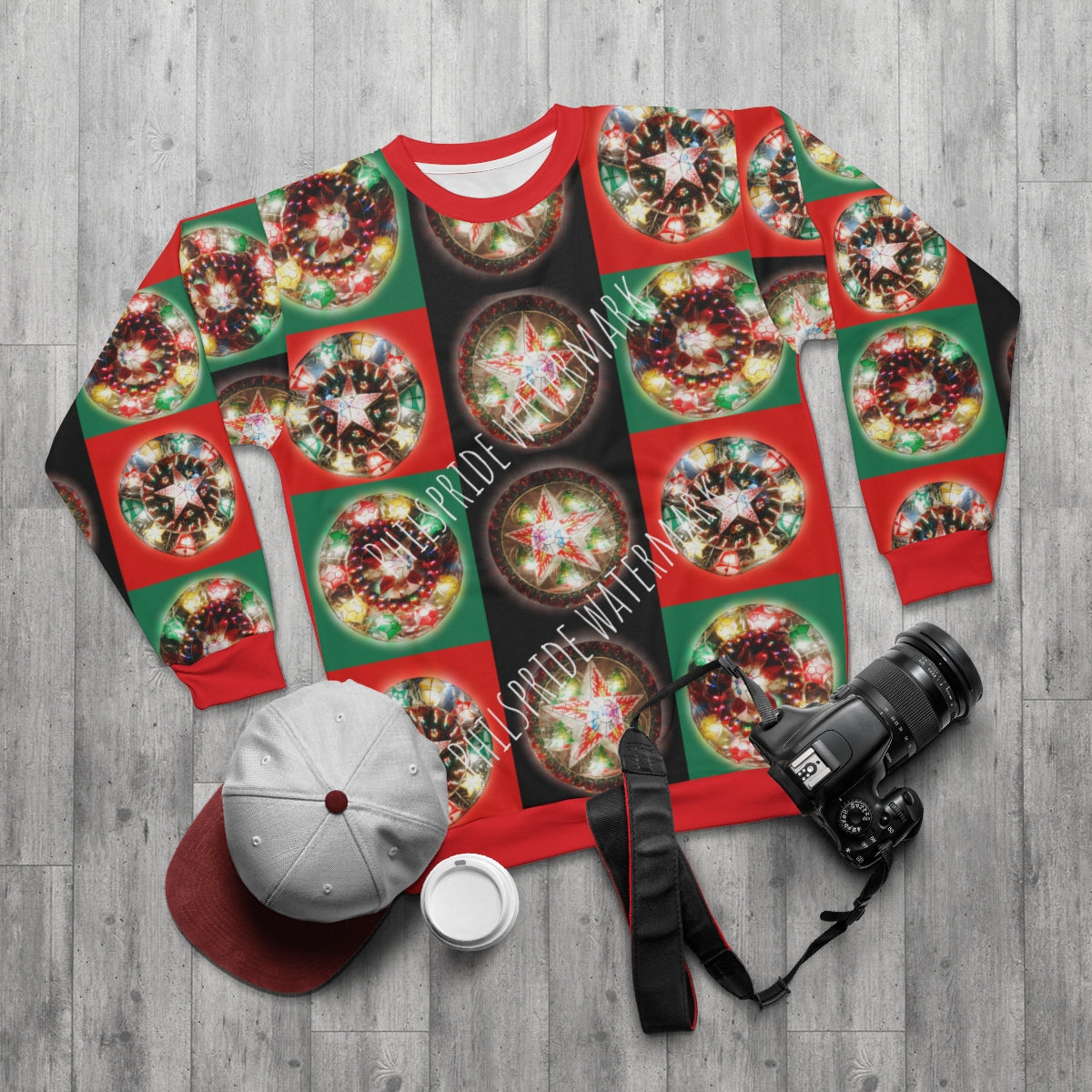 Philippines Filipino Christmas Ugly Sweater Unisex Sweatshirt | Philippines Filipino Parol Themed Ugly Sweater