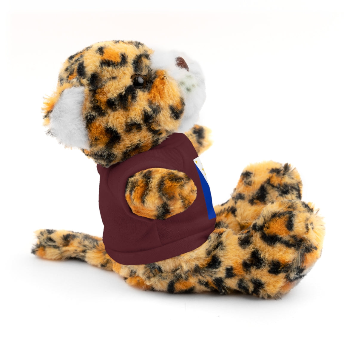 Personalized Filipino Stuffed Animal Toy with Tee | Philippines & UK Flag | Gift for kids and adults | Holiday Gifting idea