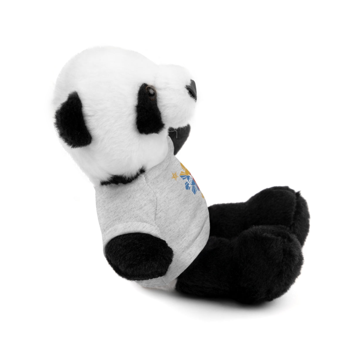 Personalized Filipino Stuffed Animal Toy with Tee | Philippine Star and Sun | Gift for kids and adults | Holiday Gifting idea