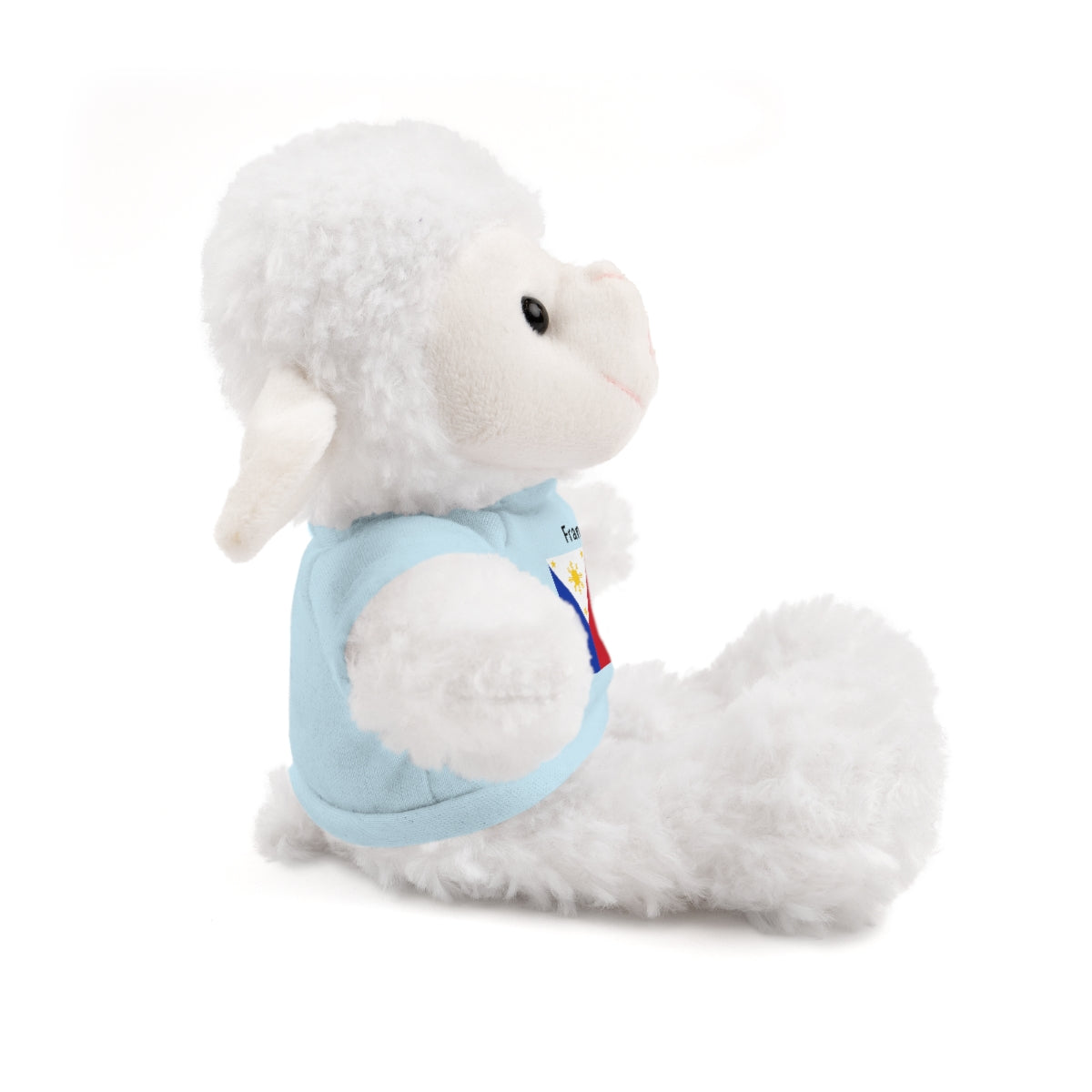 Personalized Filipino Stuffed Animal Toy with Tee | Philippines & Canada Flag | Gift for kids and adults | Holiday Gifting