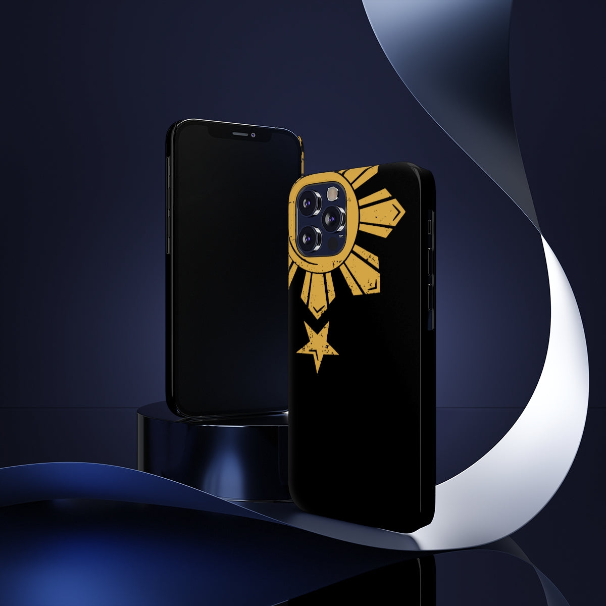 Philippines Filipino Three Stars and a Sun Barely There Phone Cases | Unique Filipino Iphone case | Filipino gift | Stocking Stuffer