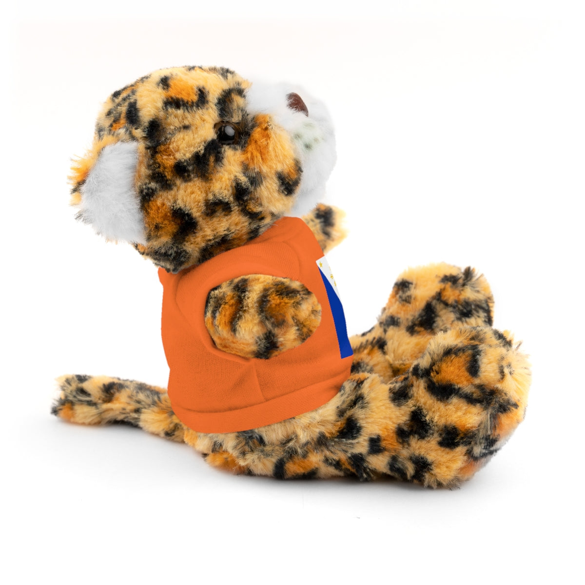 Personalized Filipino Stuffed Animal Toy with Tee | Philippines & UK Flag | Gift for kids and adults | Holiday Gifting idea