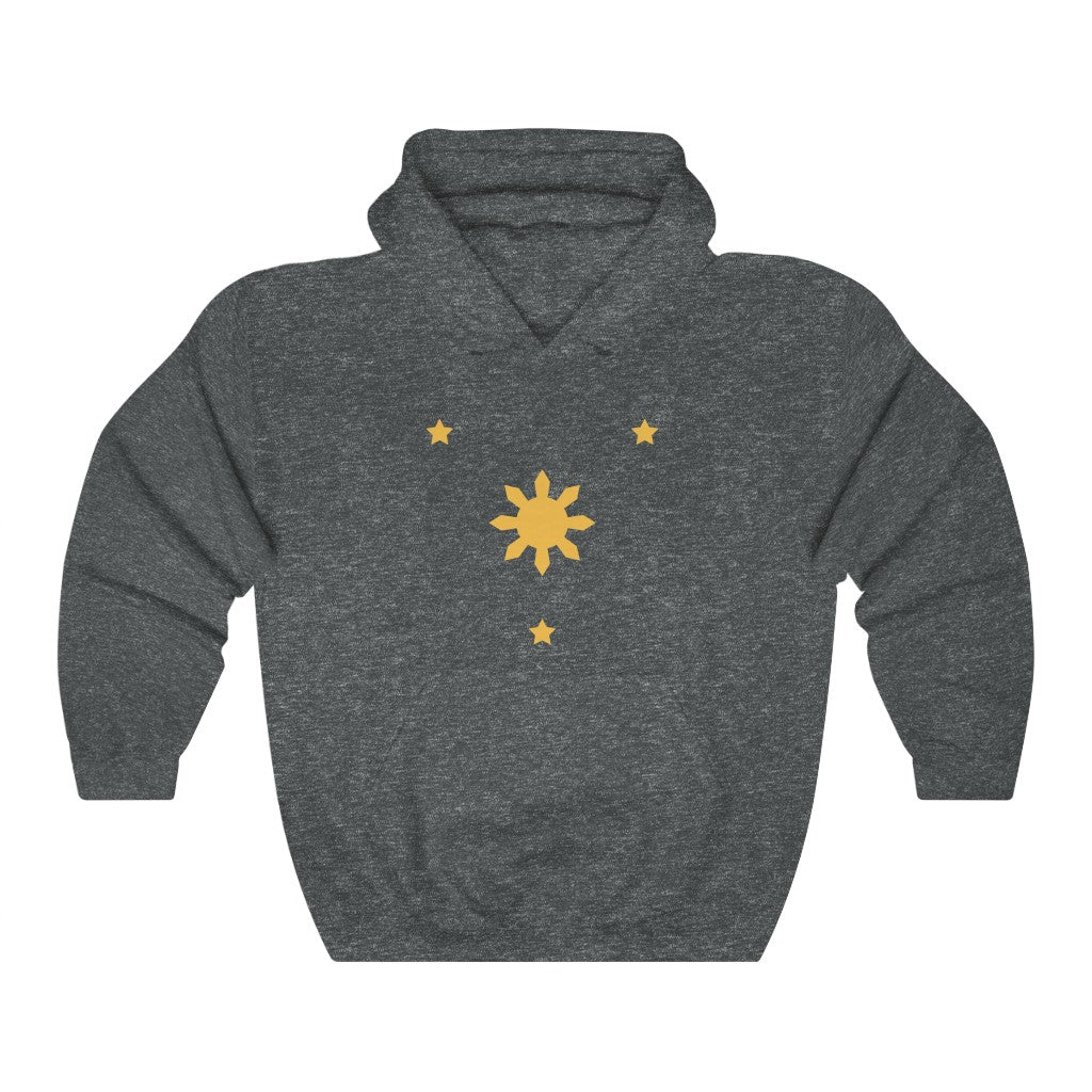 Philippine Sun and Star Hoodie | Filipino Pullover