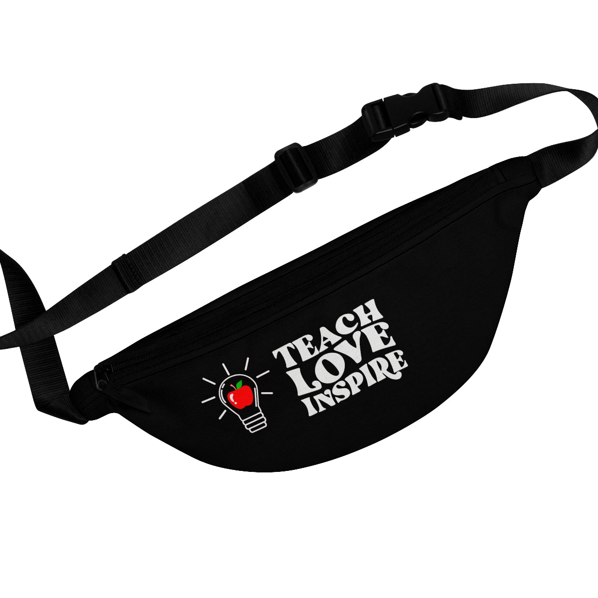Teachers Fanny Pack| Teach love Inspire Travel Fanny Pack | Travel Fanny bag | Gift for teachers.
