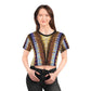 Philippines Filipino Mindanao batik  Inspired Crop top tee for ladies.