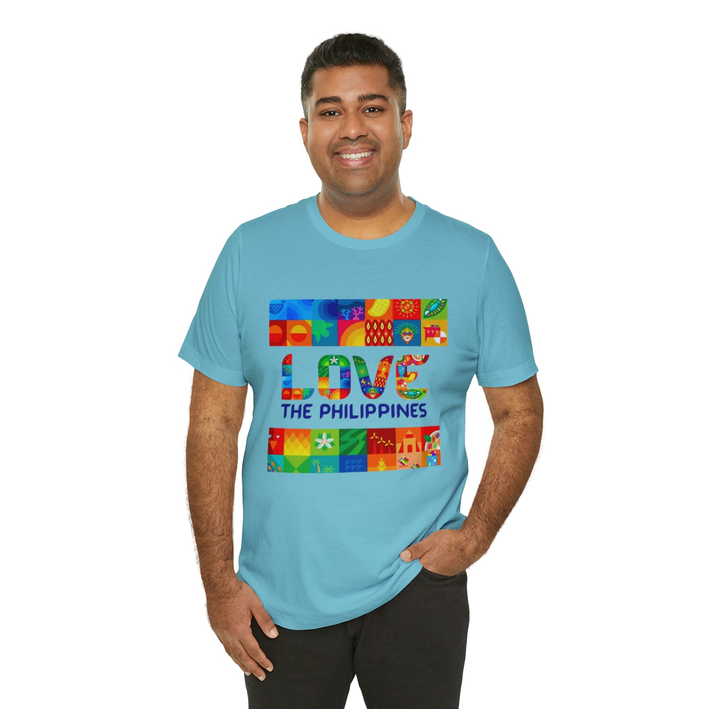 Love the Philippines Shirt , Filipino Shirt, Pinoy Shirt, Philippine Apparel