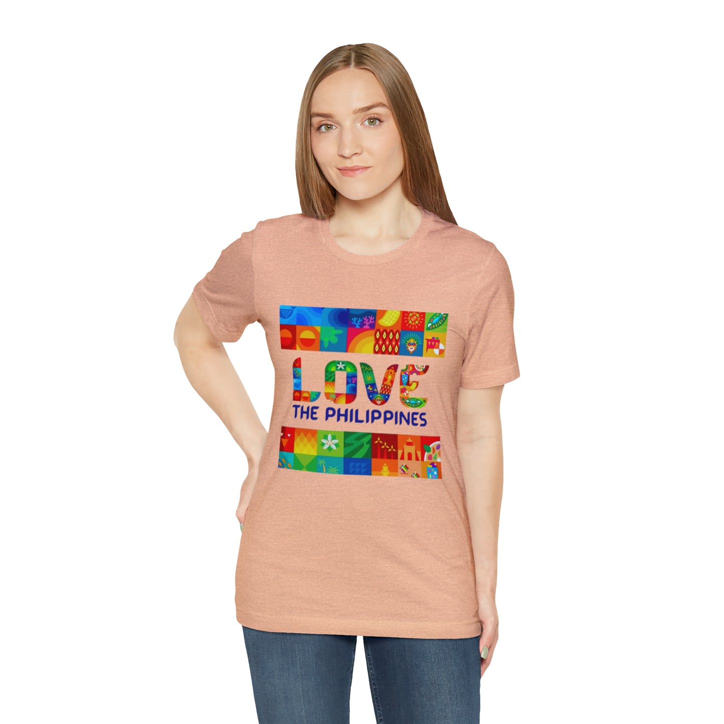 Love the Philippines Shirt , Filipino Shirt, Pinoy Shirt, Philippine Apparel