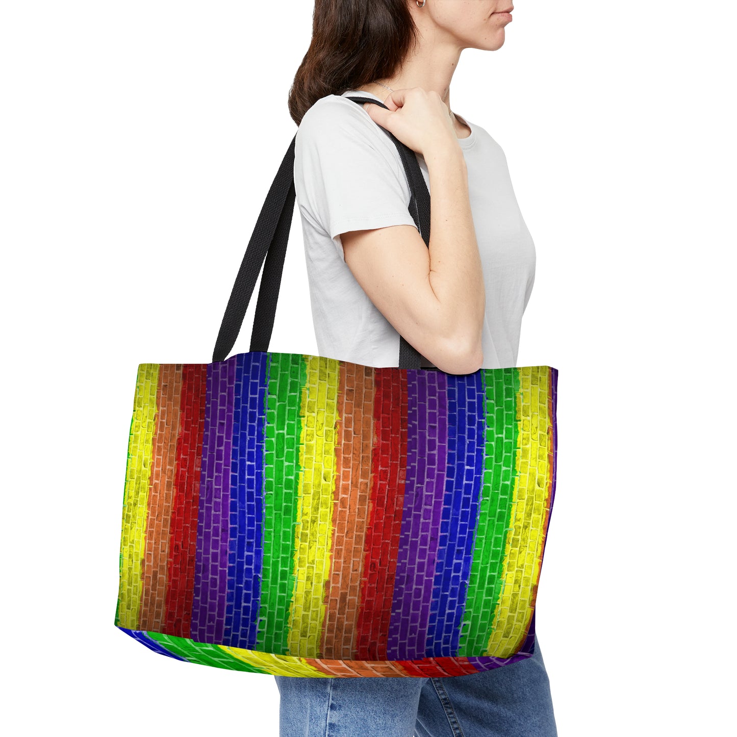 Pride LGBT Rainbow Weekender Tote Bag