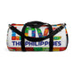 Philippines Filipino "Love the Philippines" Duffel bag | Philippine Travel Bag | Crisply Printed | College Duffel bag