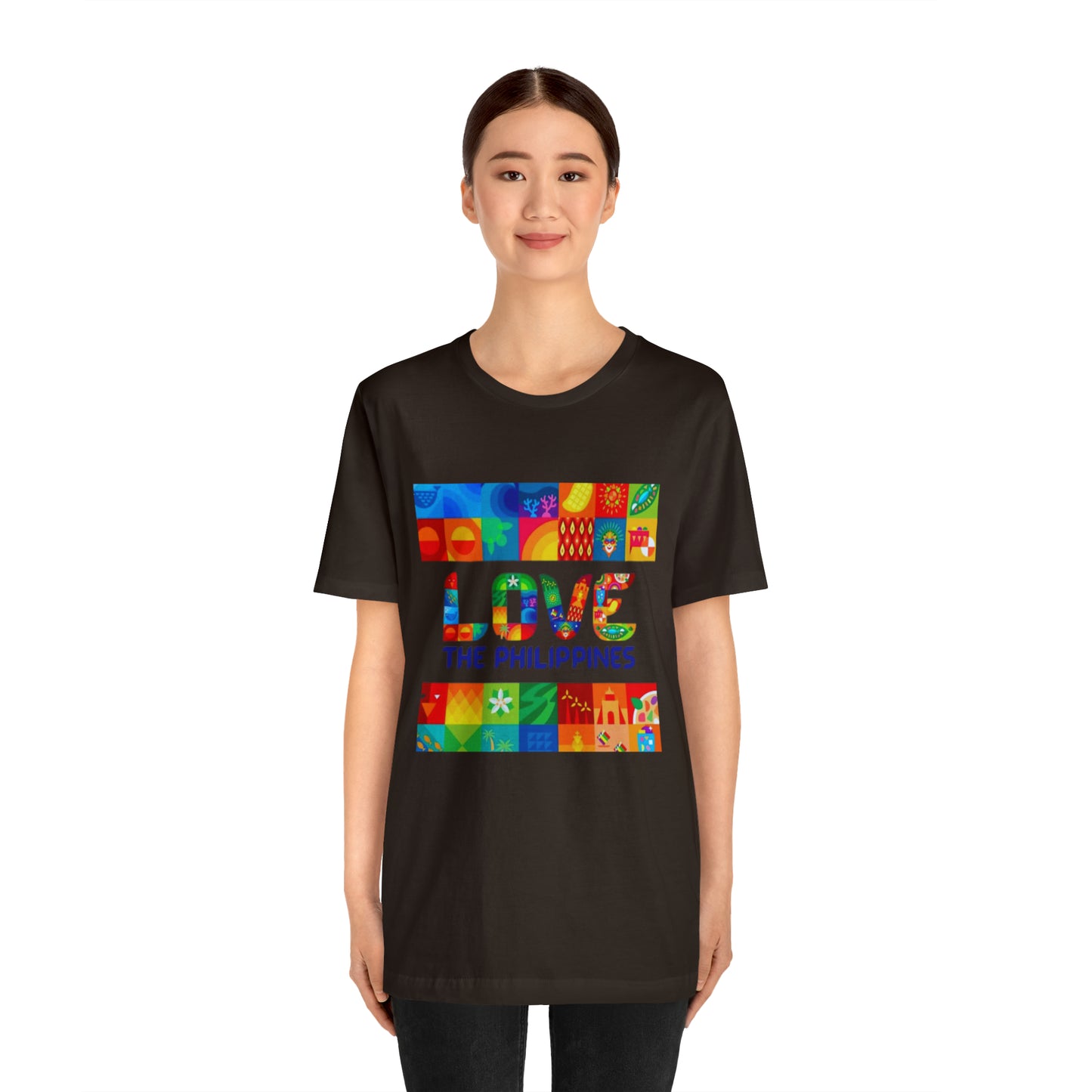 Love the Philippines Shirt , Filipino Shirt, Pinoy Shirt, Philippine Apparel