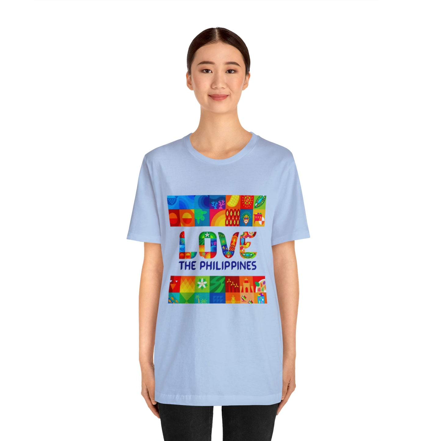Love the Philippines Shirt , Filipino Shirt, Pinoy Shirt, Philippine Apparel