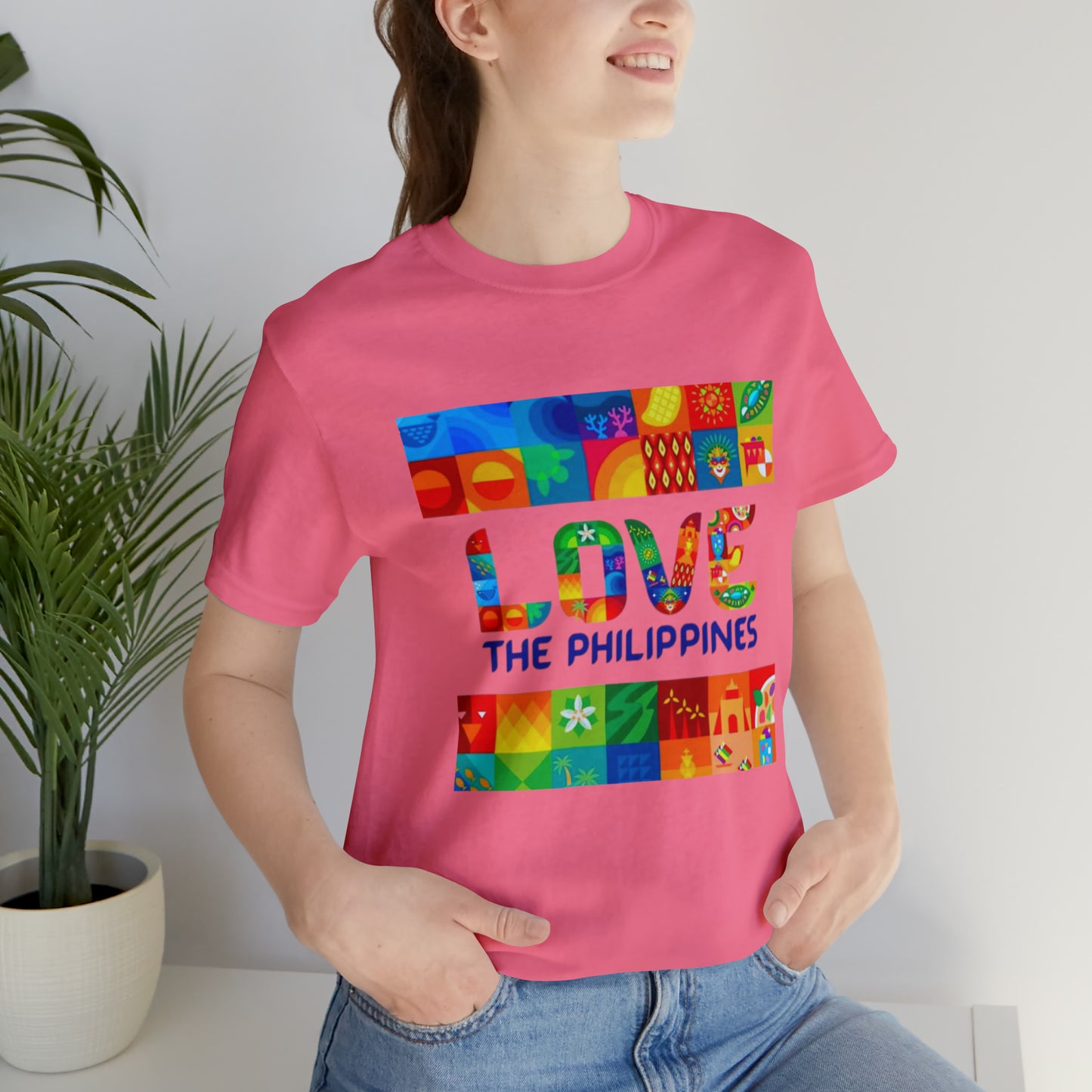 Love the Philippines Shirt , Filipino Shirt, Pinoy Shirt, Philippine Apparel