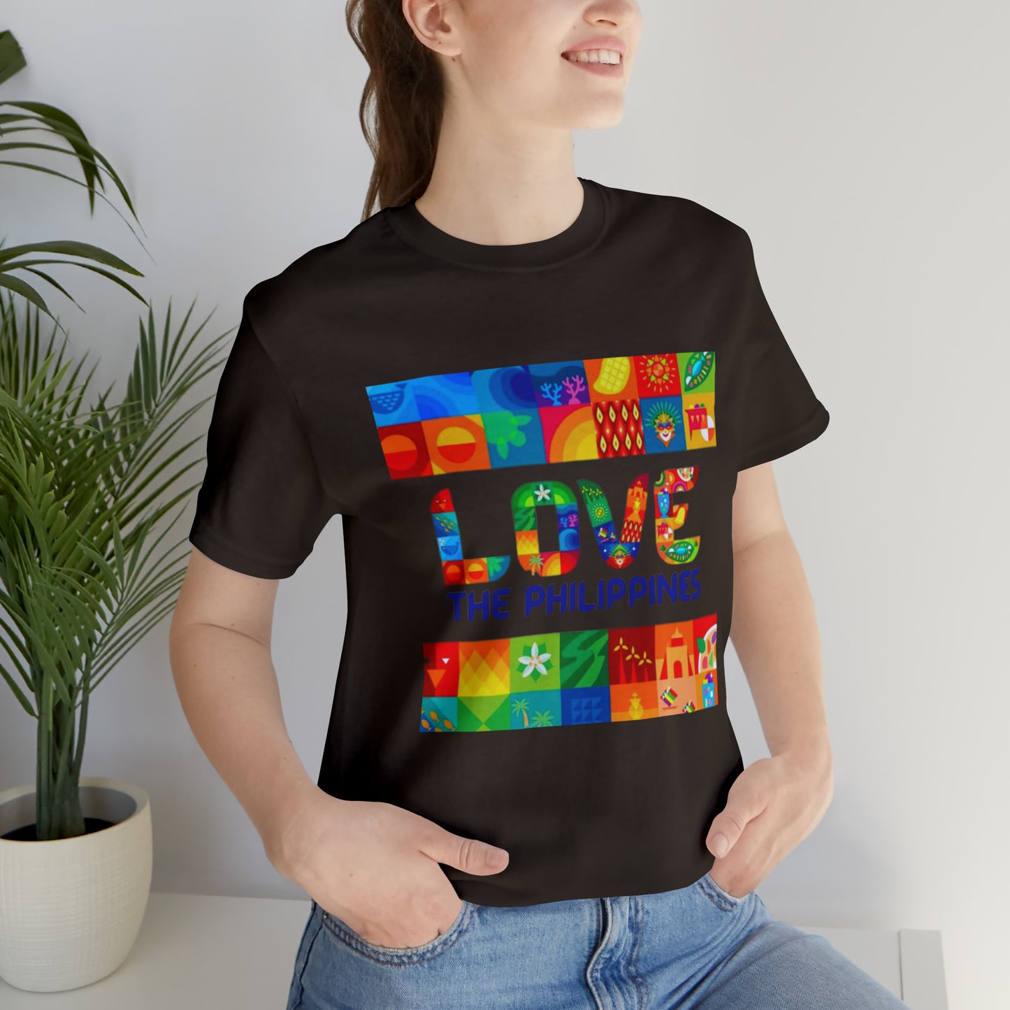 Love the Philippines Shirt , Filipino Shirt, Pinoy Shirt, Philippine Apparel