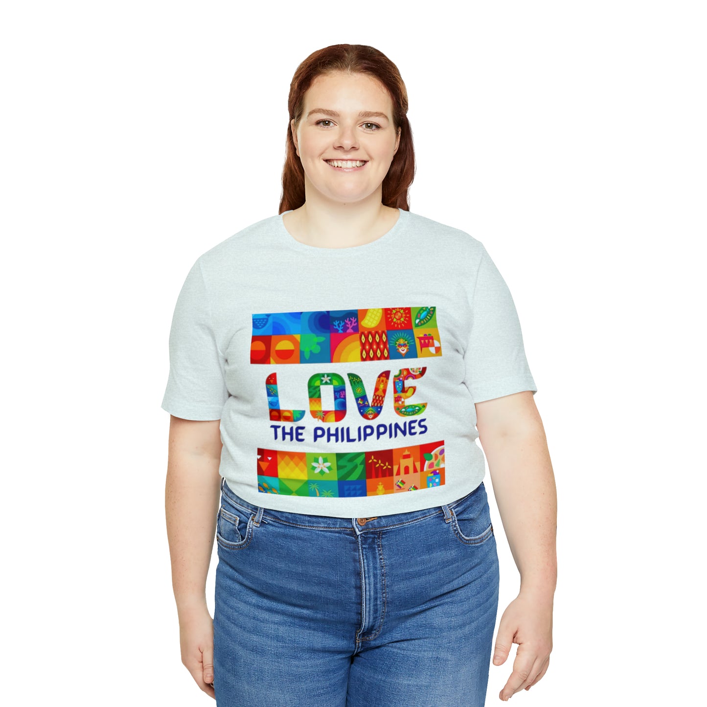 Love the Philippines Shirt , Filipino Shirt, Pinoy Shirt, Philippine Apparel