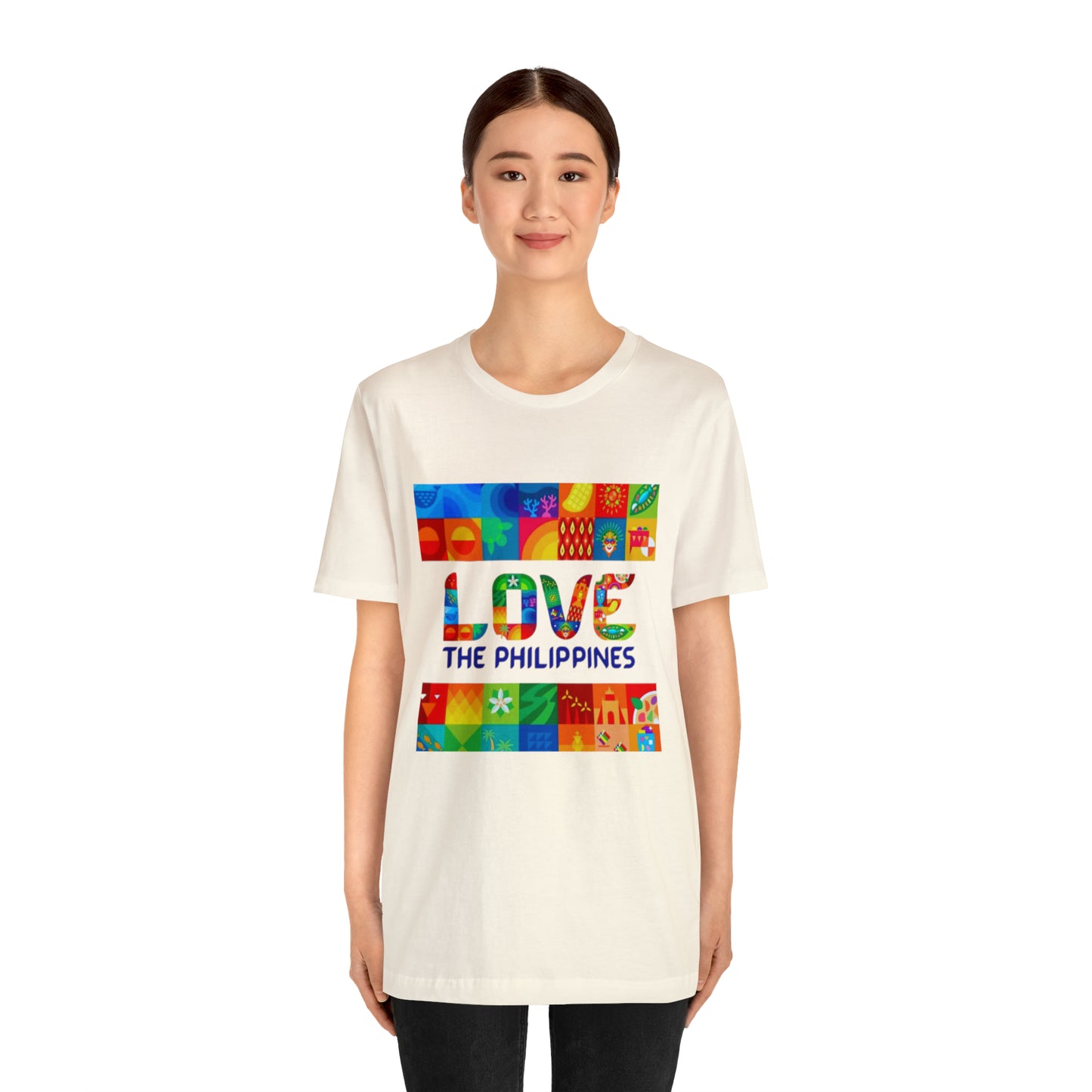 Love the Philippines Shirt , Filipino Shirt, Pinoy Shirt, Philippine Apparel