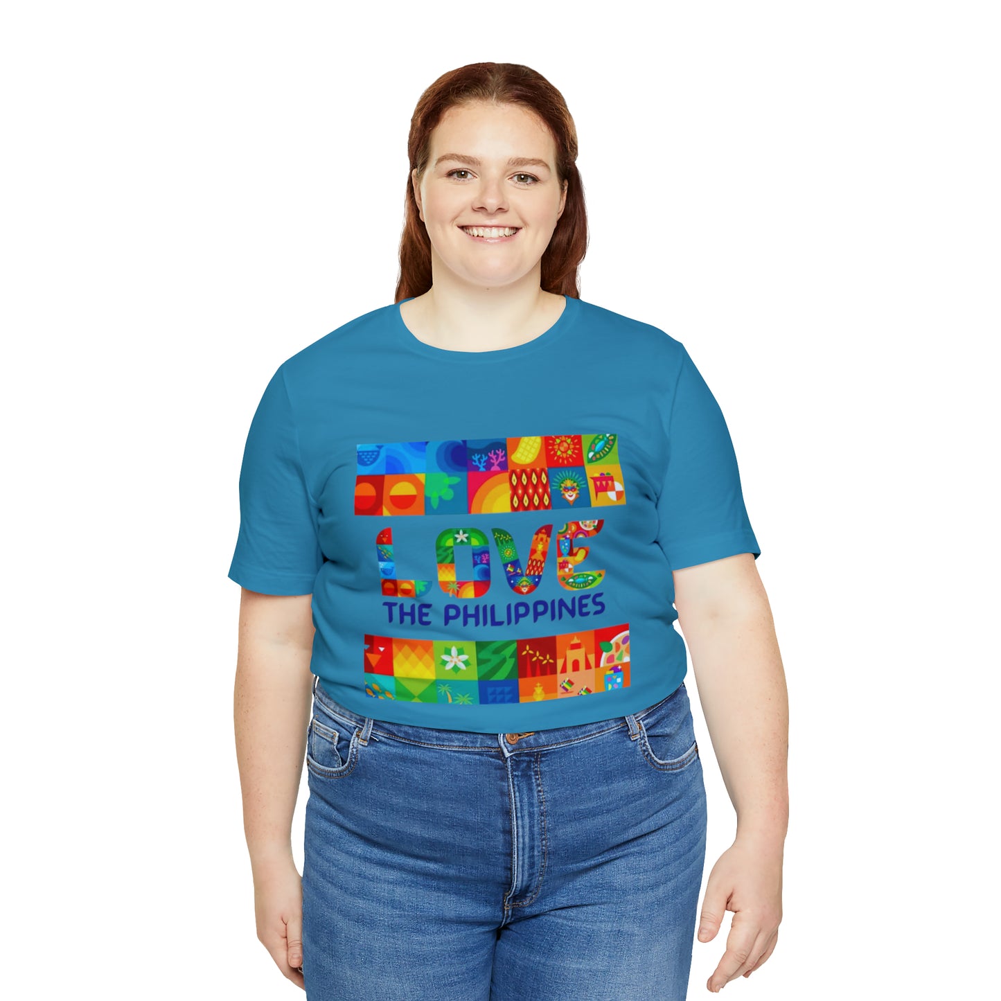 Love the Philippines Shirt , Filipino Shirt, Pinoy Shirt, Philippine Apparel
