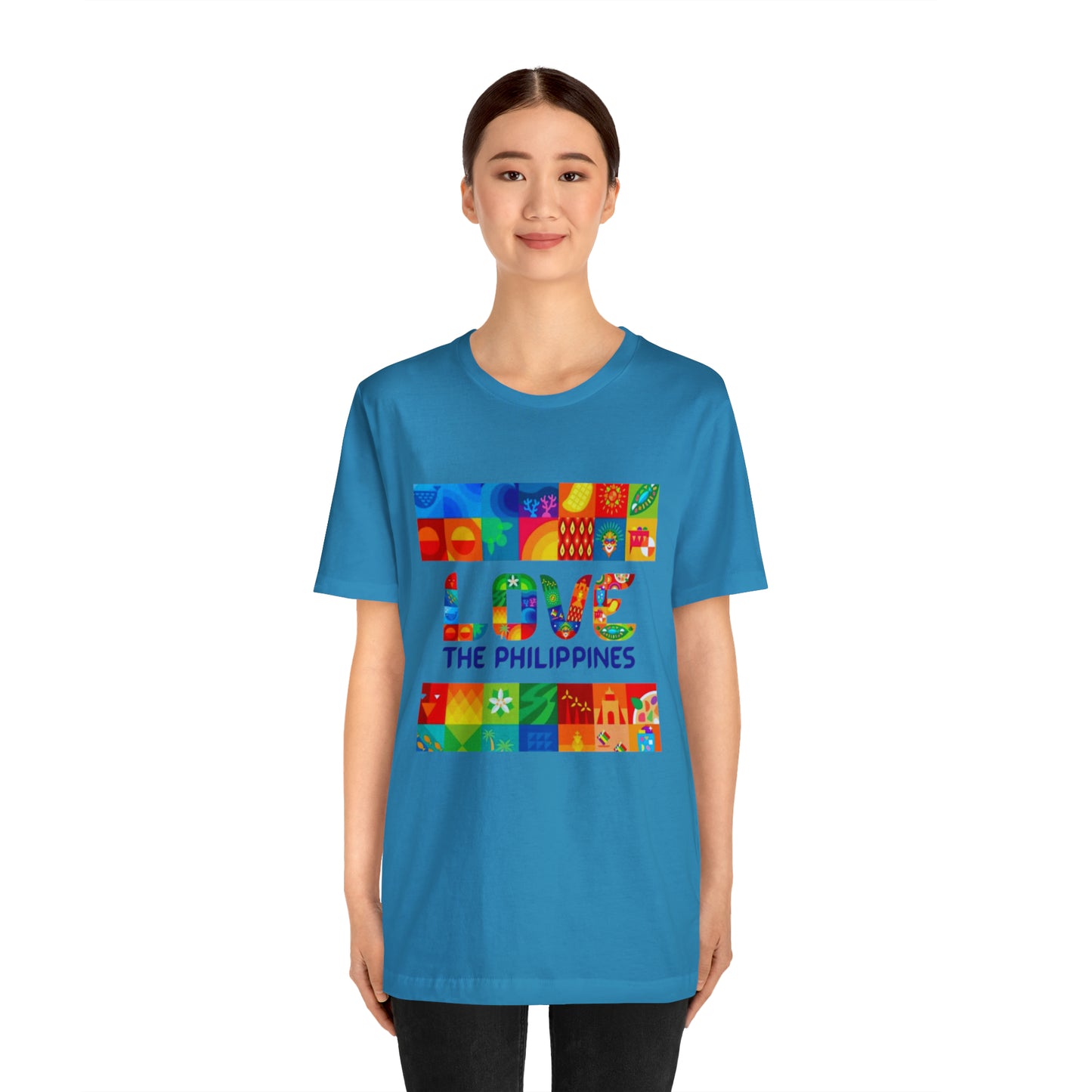 Love the Philippines Shirt , Filipino Shirt, Pinoy Shirt, Philippine Apparel