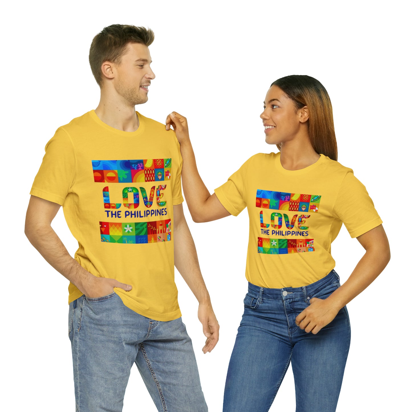 Love the Philippines Shirt , Filipino Shirt, Pinoy Shirt, Philippine Apparel