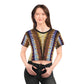 Philippines Filipino Mindanao batik  Inspired Crop top tee for ladies.