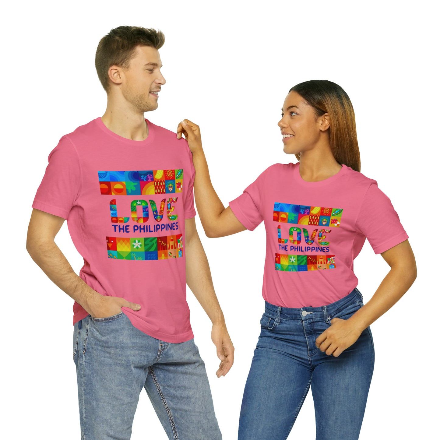Love the Philippines Shirt , Filipino Shirt, Pinoy Shirt, Philippine Apparel