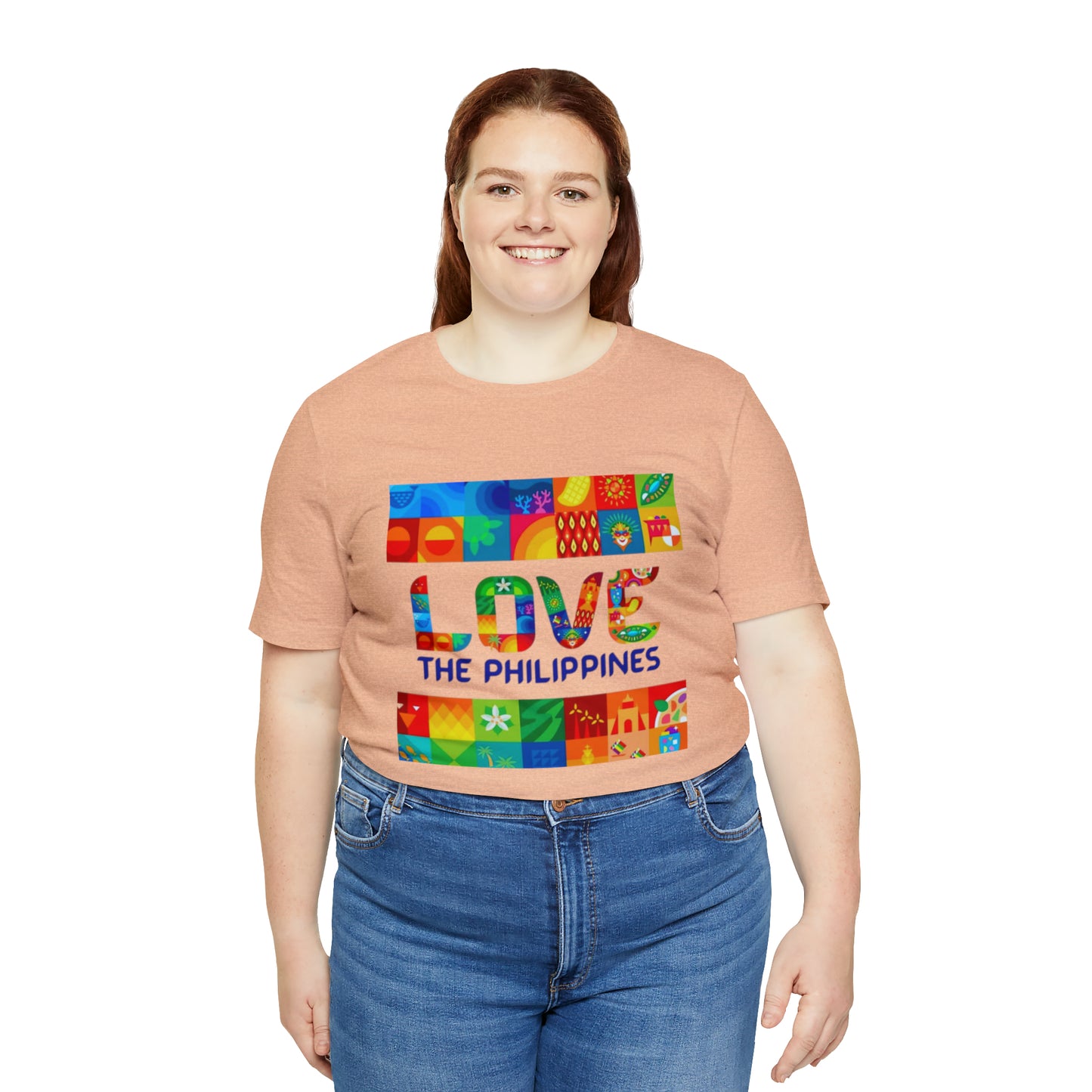Love the Philippines Shirt , Filipino Shirt, Pinoy Shirt, Philippine Apparel