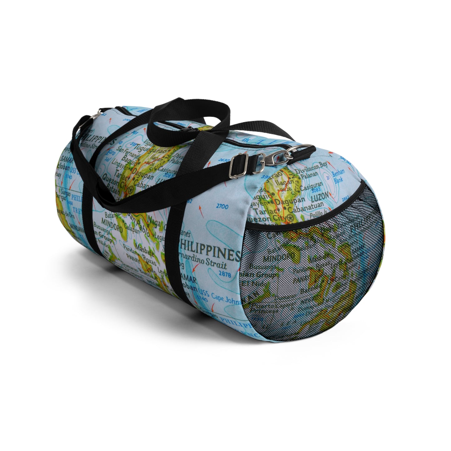 Philippine map Duffel bag | Crisply Printed Filipino Duffel bag | Filipino Summer travels Duffel bag