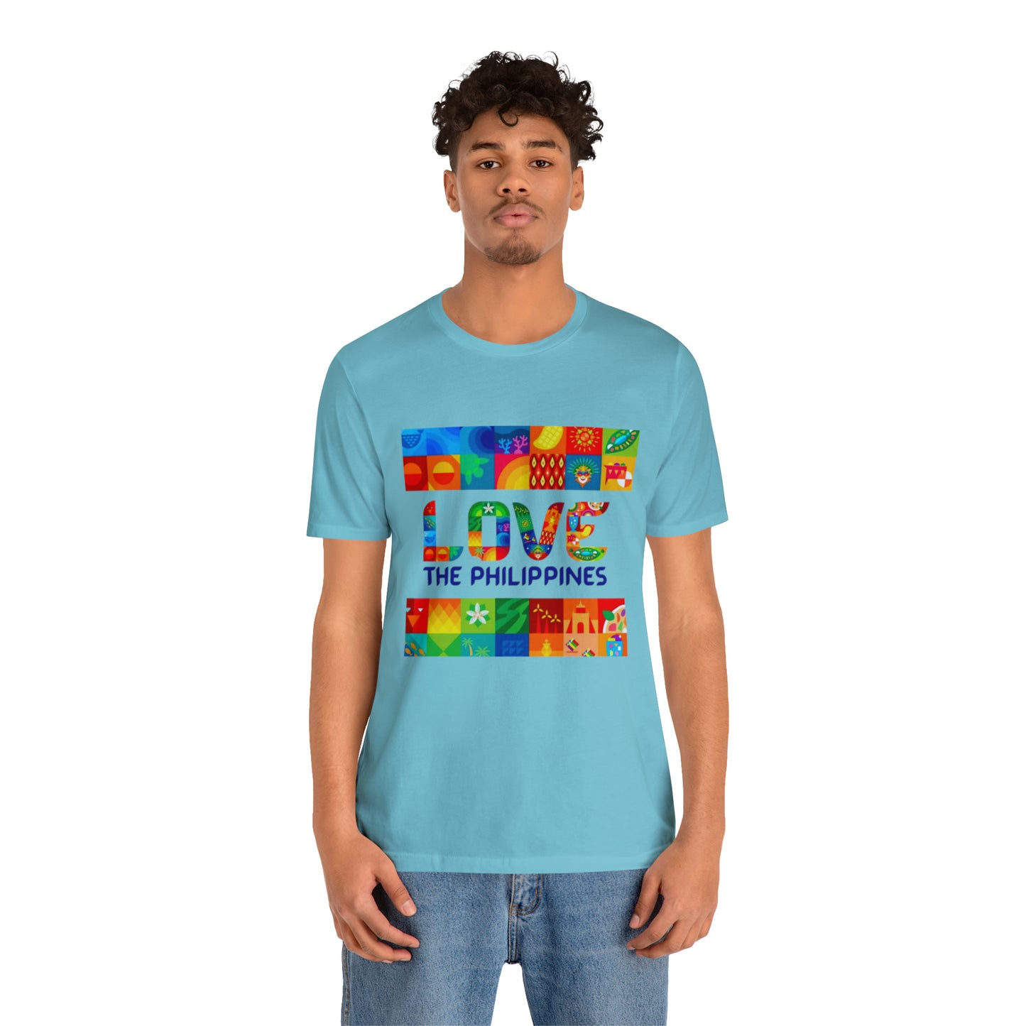 Love the Philippines Shirt , Filipino Shirt, Pinoy Shirt, Philippine Apparel