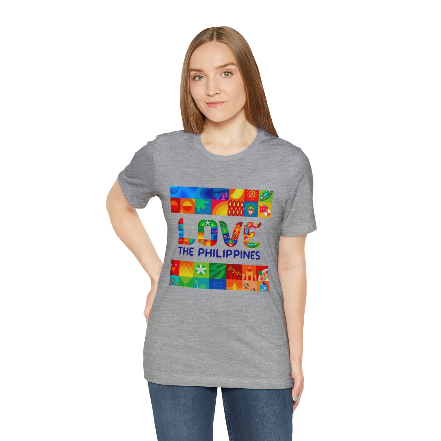 Love the Philippines Shirt , Filipino Shirt, Pinoy Shirt, Philippine Apparel