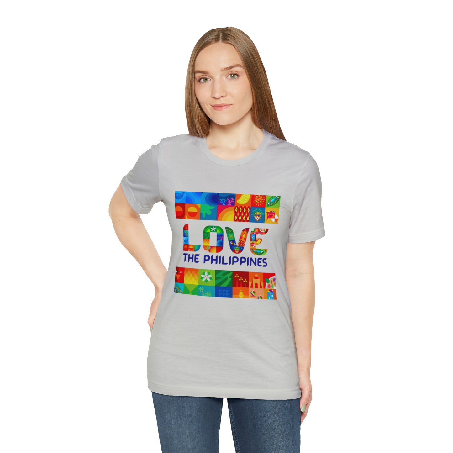 Love the Philippines Shirt , Filipino Shirt, Pinoy Shirt, Philippine Apparel