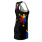 Philippines Filipino Sun  Star & Flag Inspired  Racerback Dress | Multi Cultural dress | Philippine Independence Day Attire