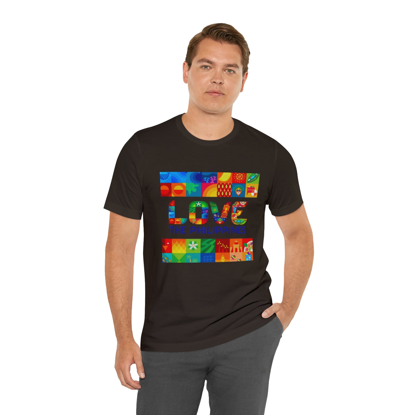 Love the Philippines Shirt , Filipino Shirt, Pinoy Shirt, Philippine Apparel
