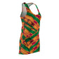 Philippines Filipino Batik Inspired  Racerback Dress | Multi Cultural dress | Philippine Independence  Friendship  Day Attire