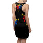 Philippines Filipino Sun  Star & Flag Inspired  Racerback Dress | Multi Cultural dress | Philippine Independence Day Attire