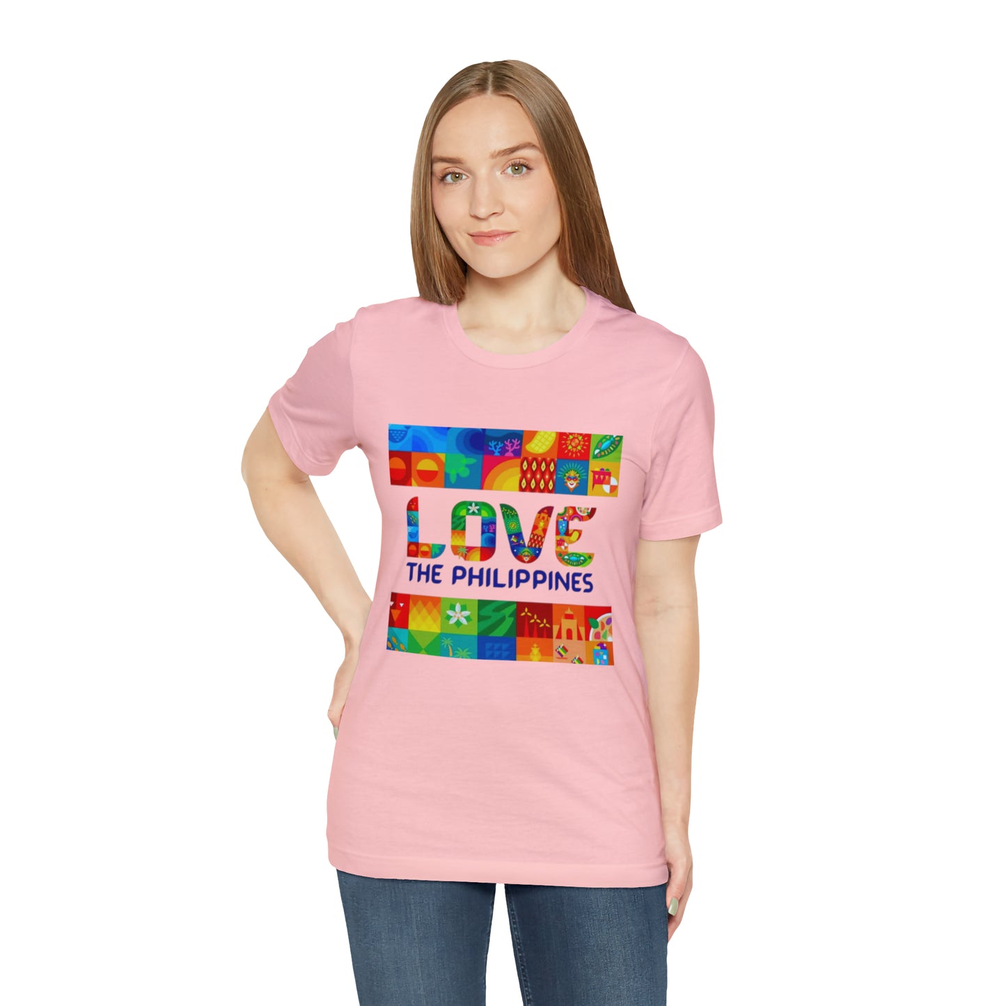 Love the Philippines Shirt , Filipino Shirt, Pinoy Shirt, Philippine Apparel