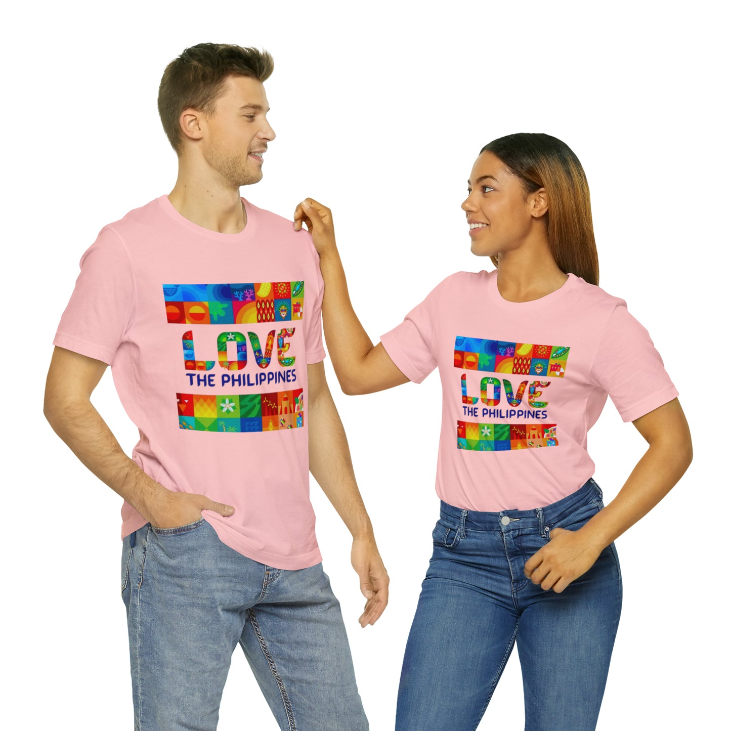 Love the Philippines Shirt , Filipino Shirt, Pinoy Shirt, Philippine Apparel