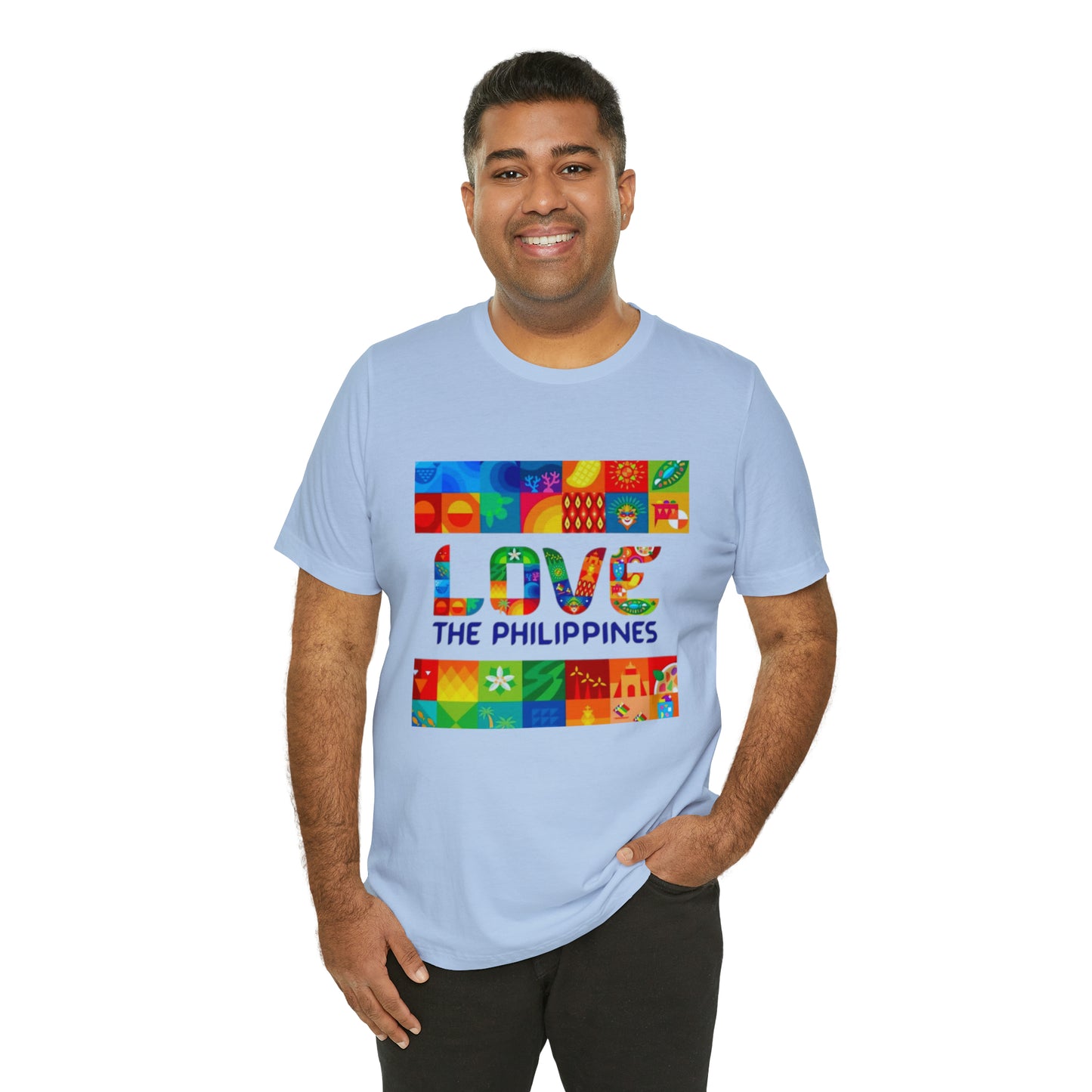 Love the Philippines Shirt , Filipino Shirt, Pinoy Shirt, Philippine Apparel