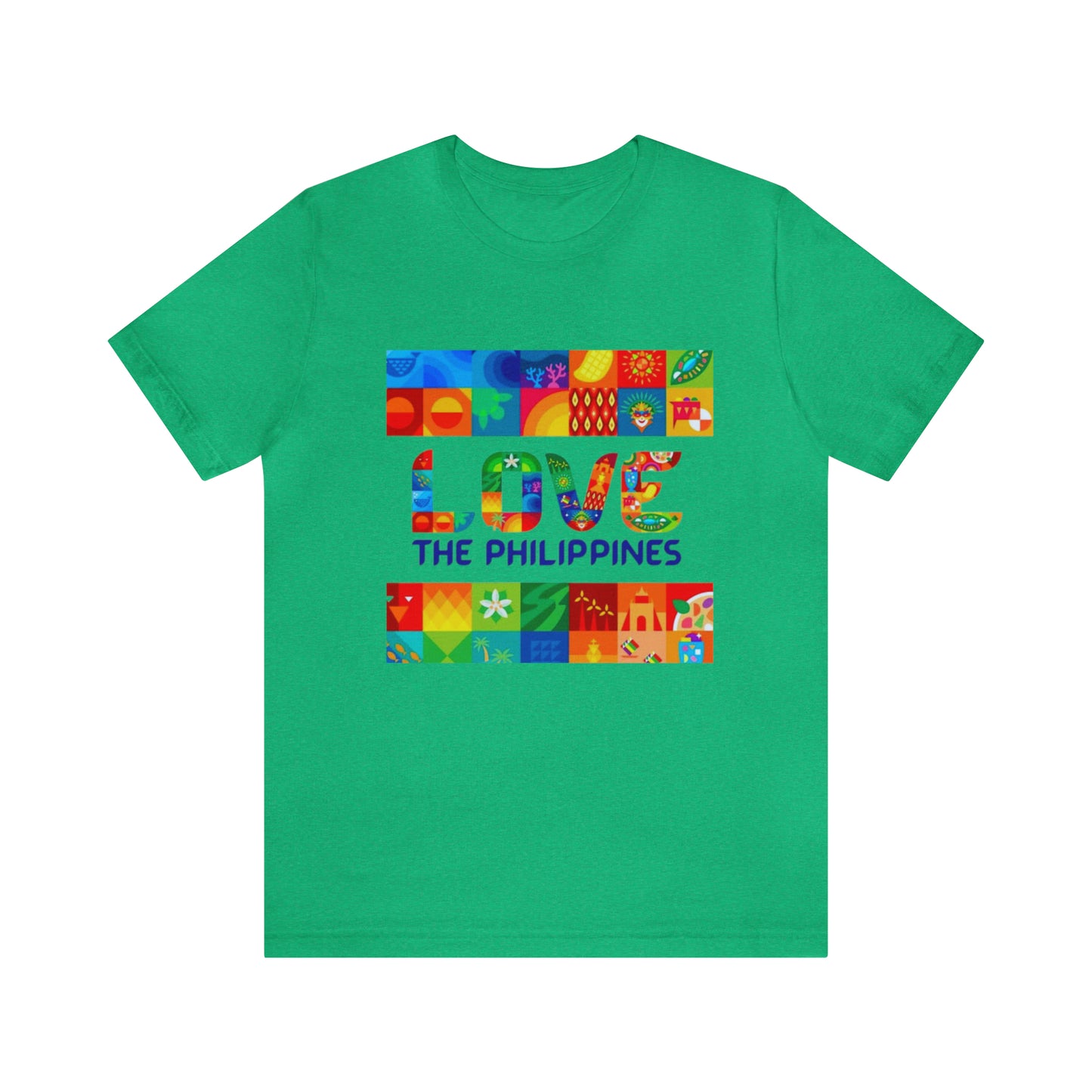 Love the Philippines Shirt , Filipino Shirt, Pinoy Shirt, Philippine Apparel