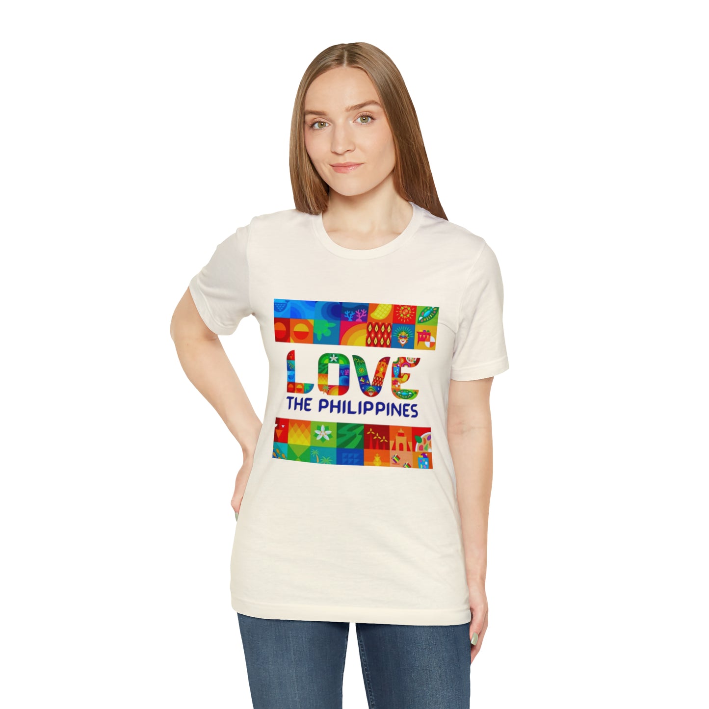 Love the Philippines Shirt , Filipino Shirt, Pinoy Shirt, Philippine Apparel
