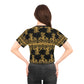 Philippines Filipino Midanao BAtik inspired  top tee for ladies. crisply Printed Philippine Womens  Shirt