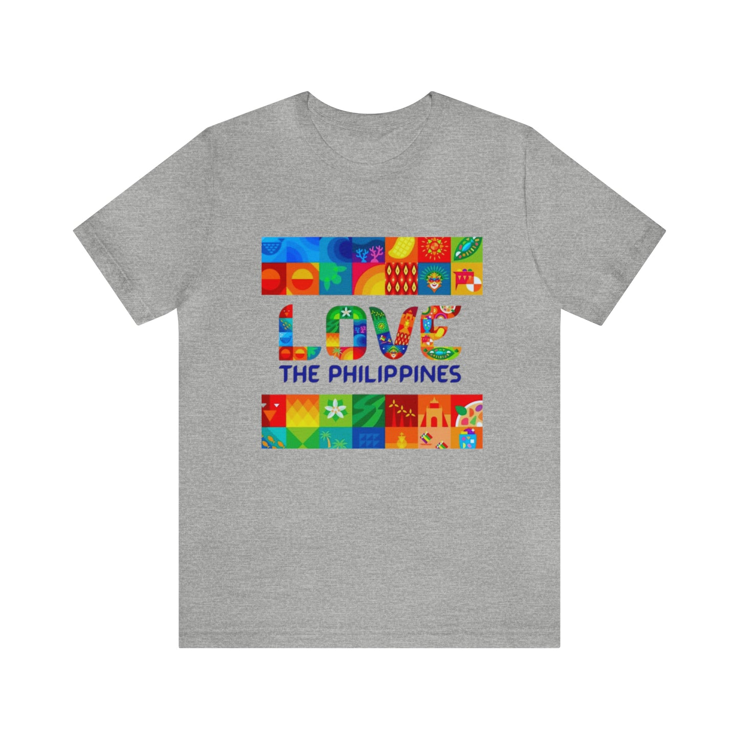 Love the Philippines Shirt , Filipino Shirt, Pinoy Shirt, Philippine Apparel