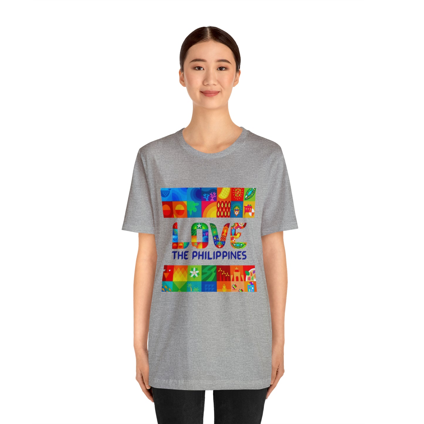 Love the Philippines Shirt , Filipino Shirt, Pinoy Shirt, Philippine Apparel