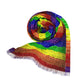 Rainbow Pride LGBT  Light Scarf | Rainbow Color  Scarf | Crisply printed Scarf | Summer Scarf