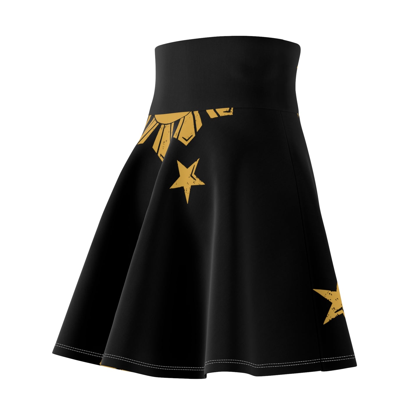 Philippines Filipino  Sun & Star Women's Skater Skirt | Muliti cultural Philippine Filipino Attire | Independence Day Celebration Attire