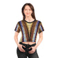 Philippines Filipino Mindanao batik  Inspired Crop top tee for ladies.