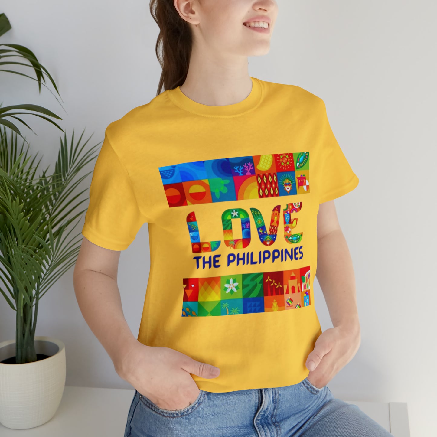 Love the Philippines Shirt , Filipino Shirt, Pinoy Shirt, Philippine Apparel