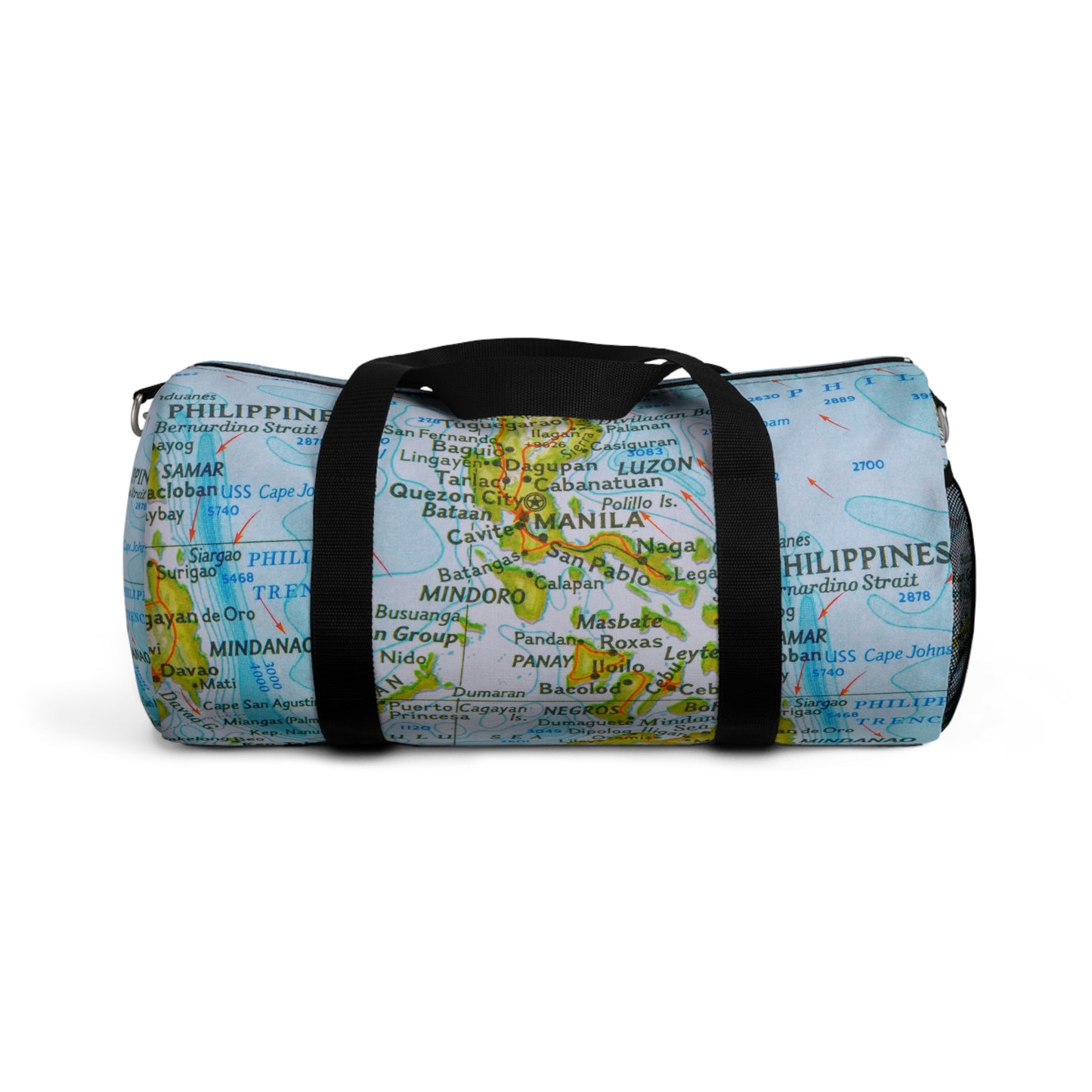 Philippine map Duffel bag | Crisply Printed Filipino Duffel bag | Filipino Summer travels Duffel bag