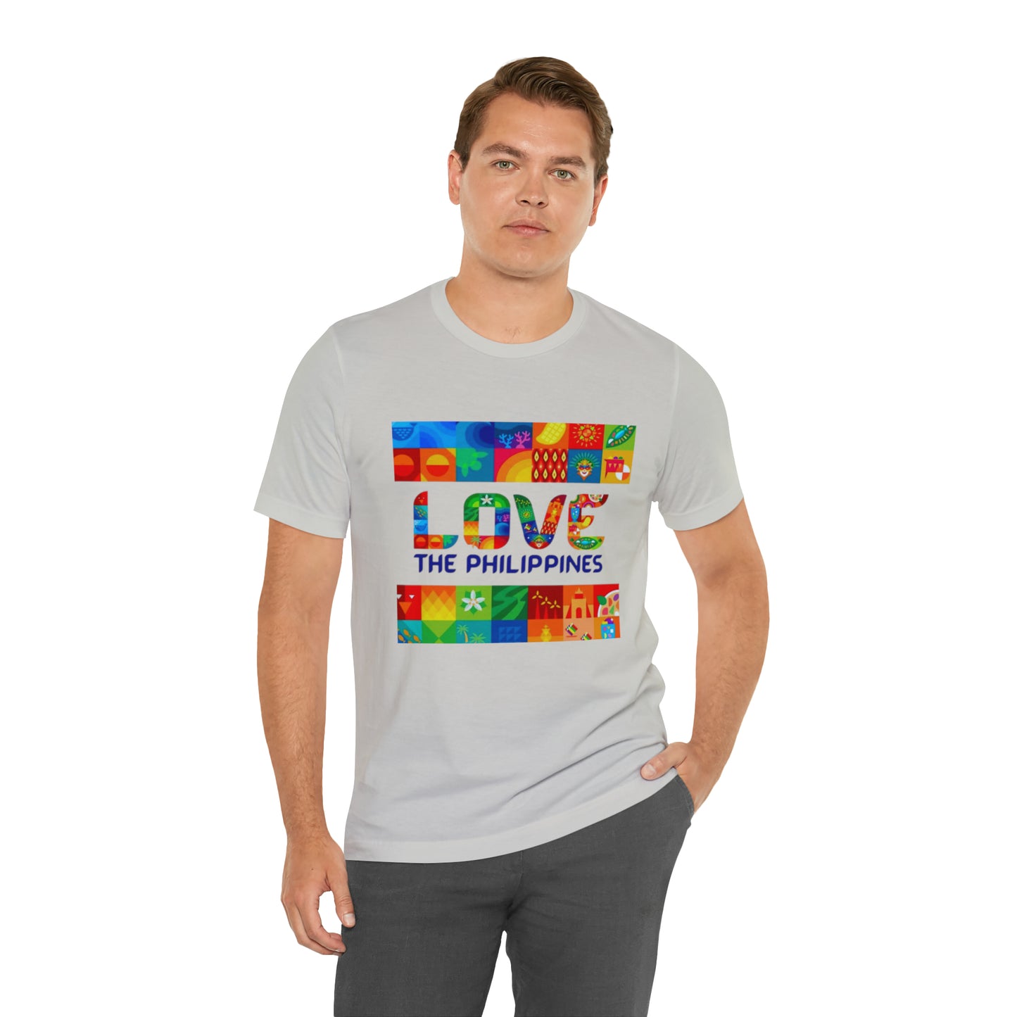 Love the Philippines Shirt , Filipino Shirt, Pinoy Shirt, Philippine Apparel
